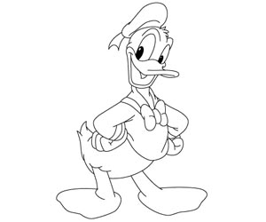 how-to-draw-donald-duck