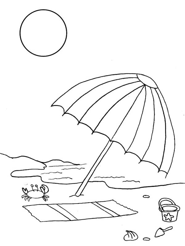 Easy How to Draw an Umbrella Tutorial Video and Umbrella Coloring Page |  Umbrella coloring page, Umbrella drawing, Umbrella art